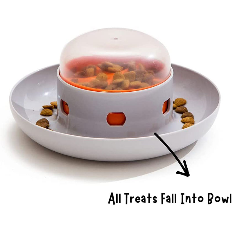 Royal Canin Food Medium - สัตว์เลี้ยง UFO Dispenser ชาม Interactive ปริศนากดอาหารของเล่นสำหรับสุนัขแมว