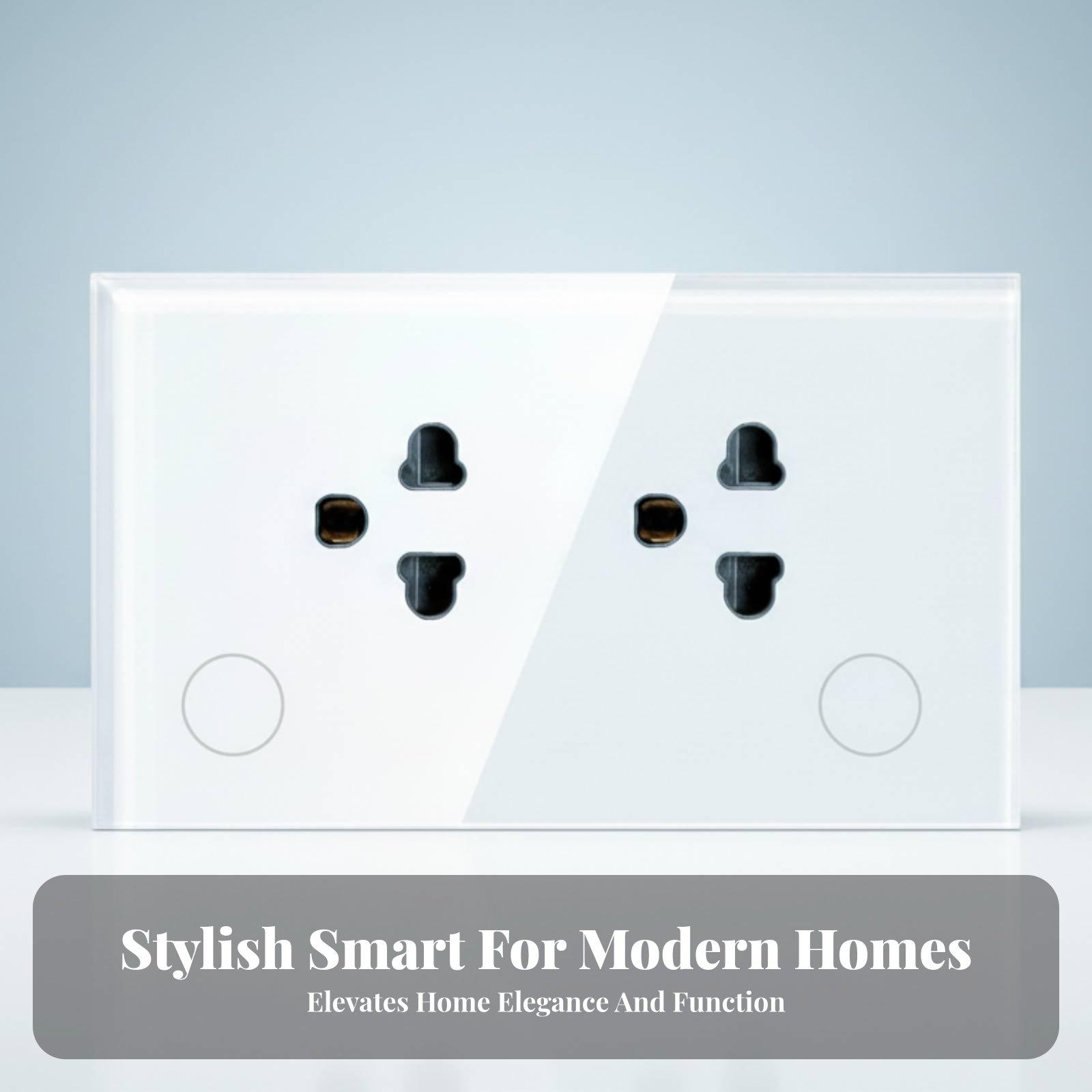 ปลั๊กติดผนังอัจฉริยะแบบคู่พร้อ - Timer Dual Outlet บทวิจารณ์และราคา