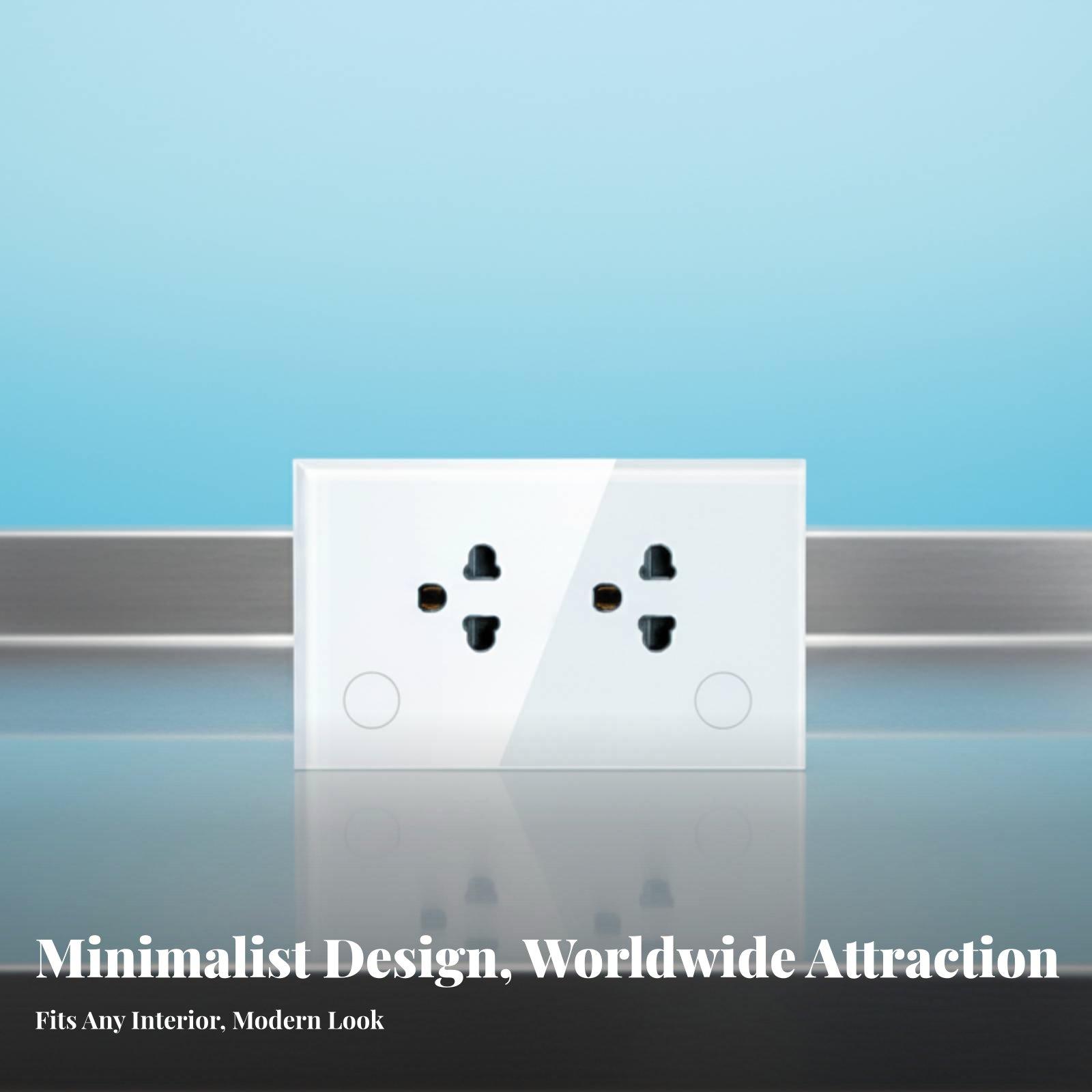 ปลั๊กติดผนังอัจฉริยะแบบคู่พร้อ - Timer Dual Outlet บทวิจารณ์และราคา